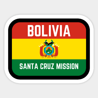 Bolivia Santa Cruz Mission LDS Mormon Missionary Sticker